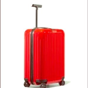 Red Carryon Luggage